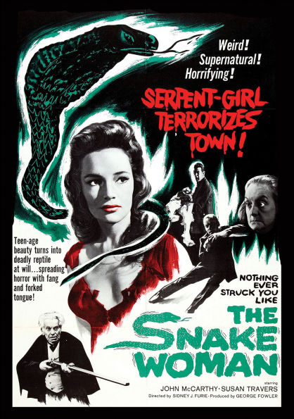 The Snake Woman (1961) Movie on DVD $9.99