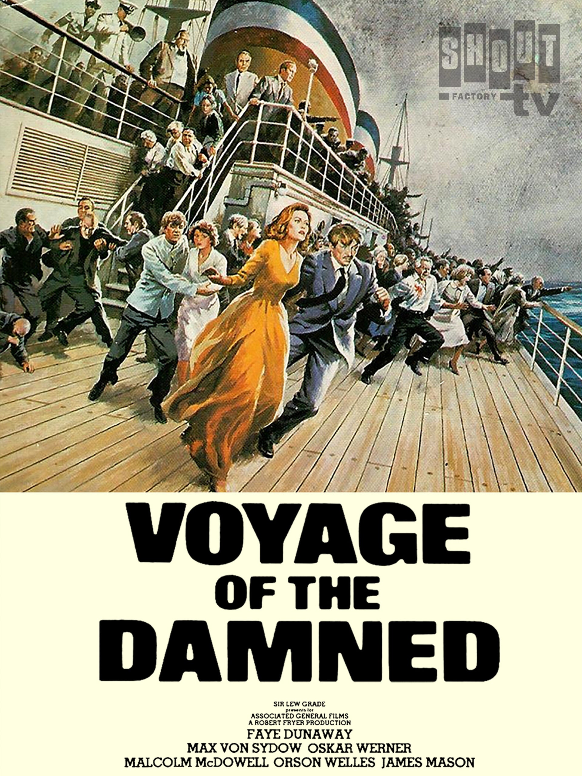 Voyage of the Damned Movie on DVD (1976)