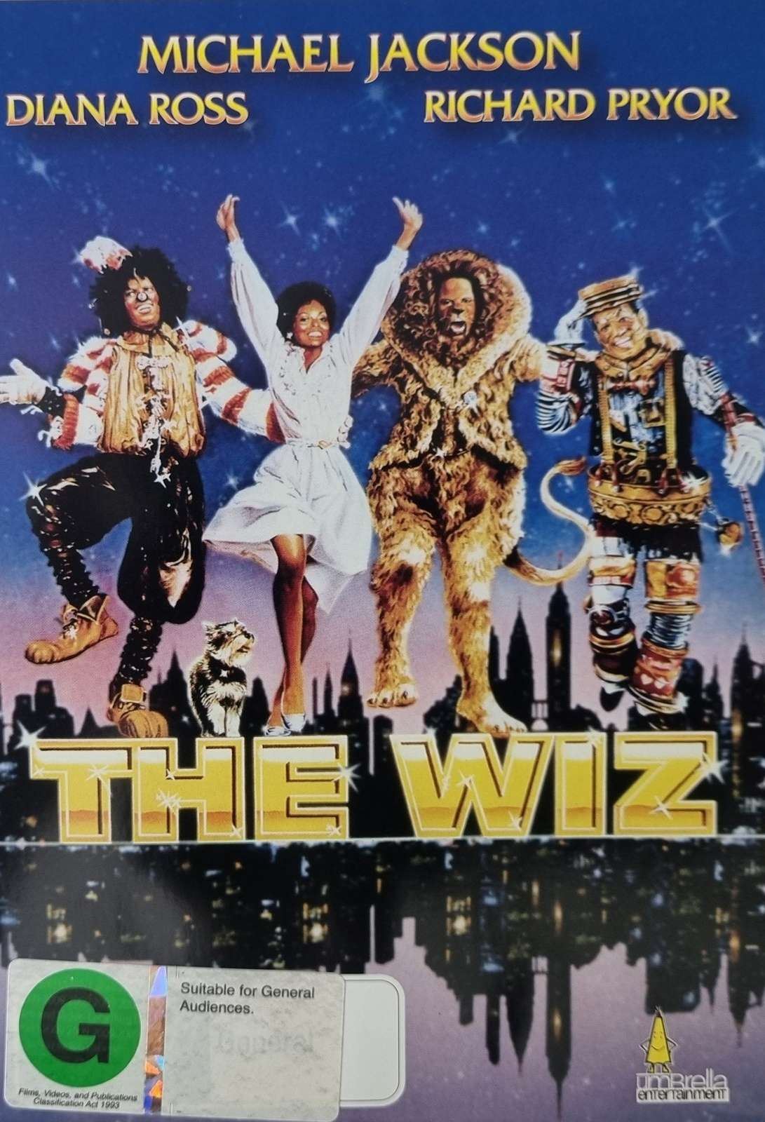 The Wiz Movie on DVD (1978)