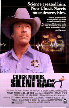 Silent Rage Movie on DVD $9.99 Stars Chuck Norris