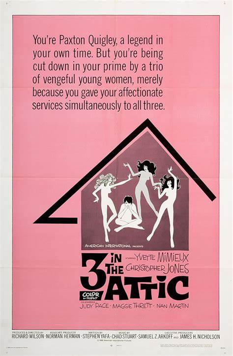 Three in the Attic (1968) DVD