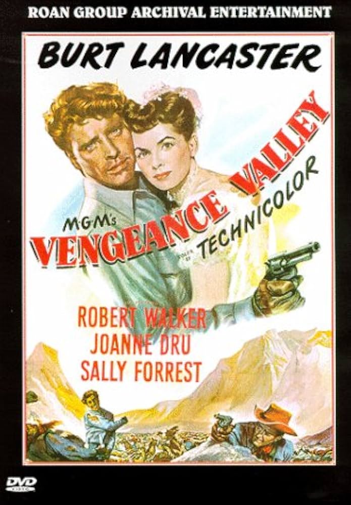 Vengeance Valley (1951) Movie on DVD $9.99