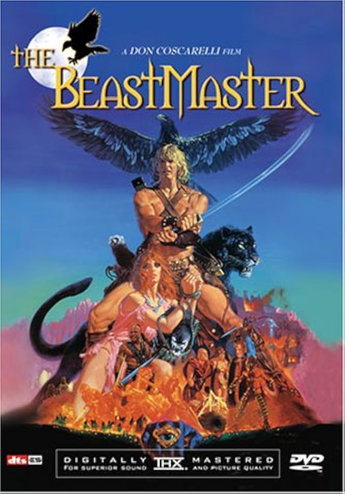 The Beastmaster Movie on DVD (1982)