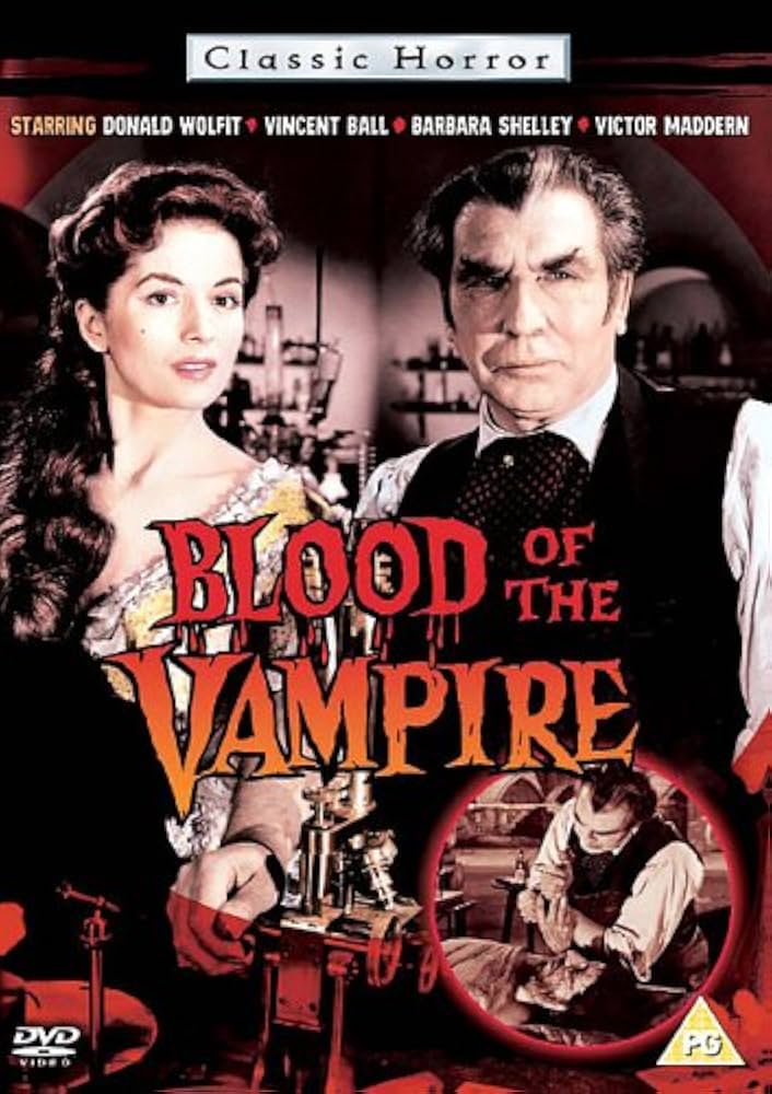 Blood on the Vampire (1958) DVD Movie on DVD $9.99