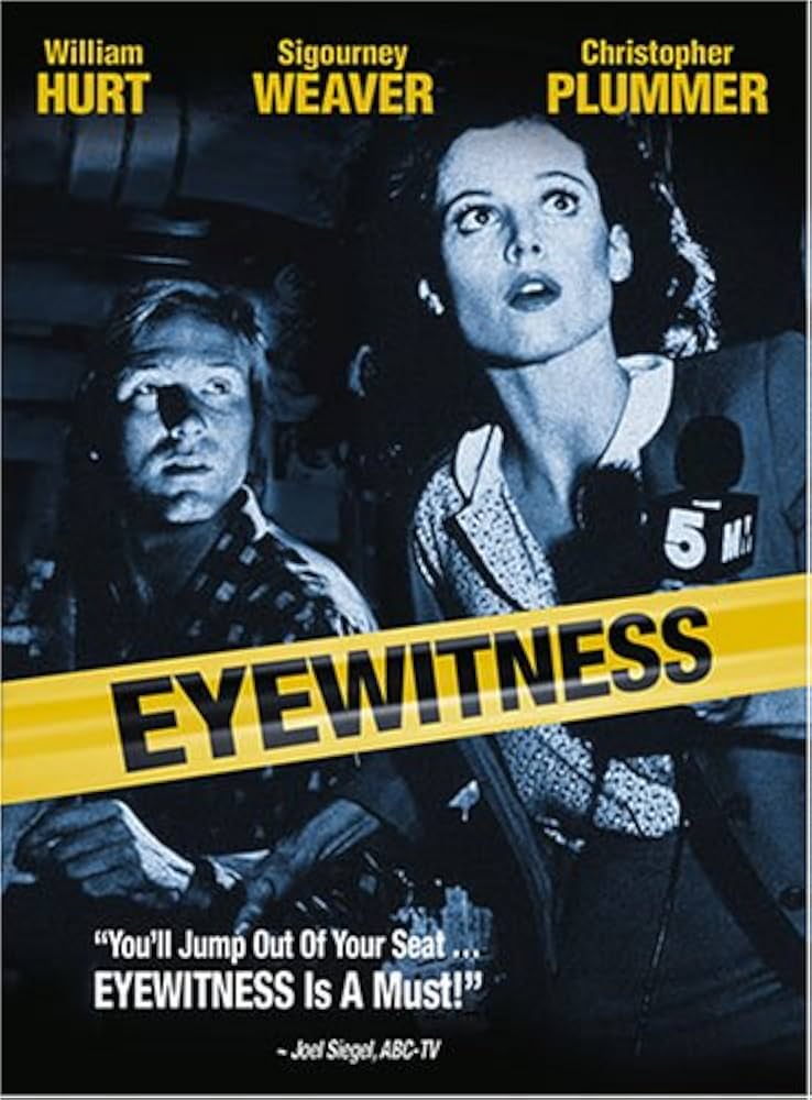 Eyewitness Movie on DVD (1981)