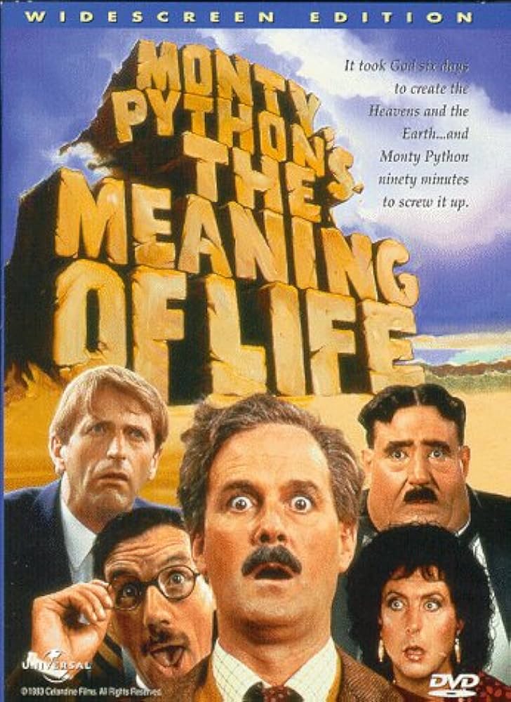 Monty Python's The Meaning of Life Movie on DVD (1983)