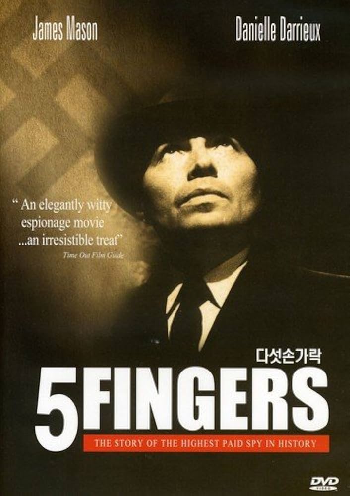 5 Fingers (1952) Movie on DVD