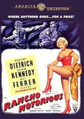Rancho Notorious (1952) Movie on DVD $9.99