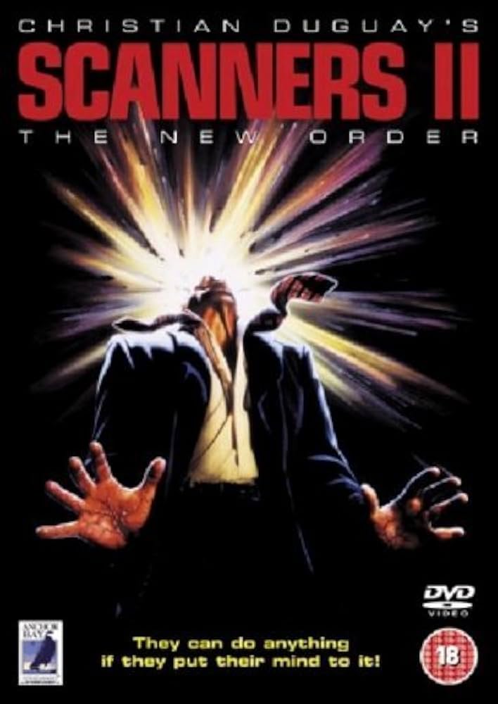 Scanners II: The New Order (1991) DVD Movie on DVD $9.99