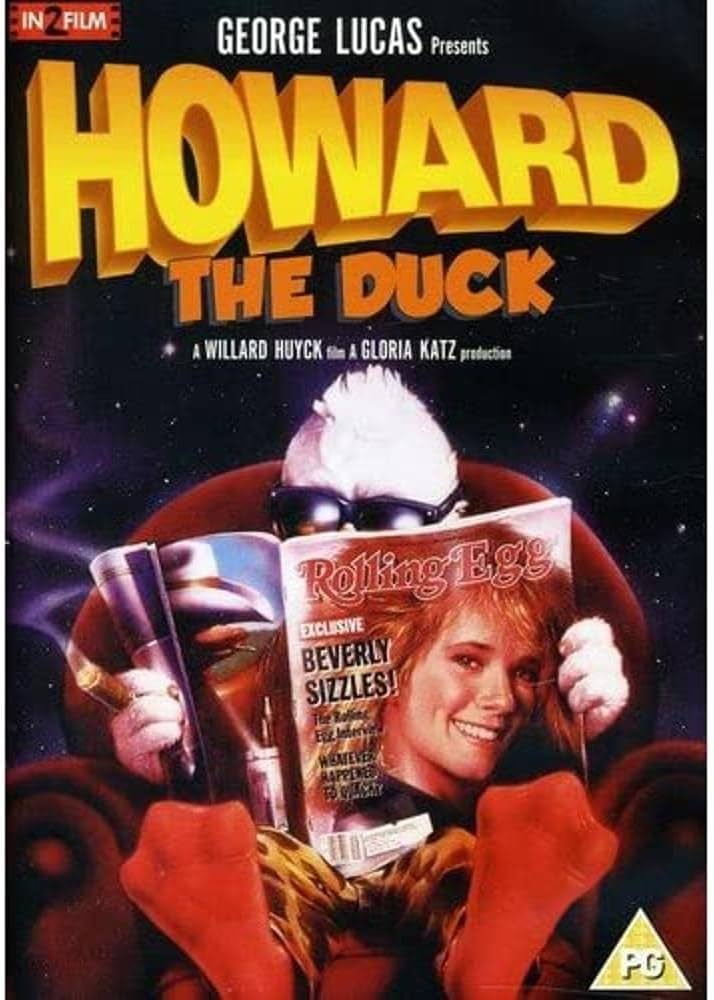 Howard the Duck Movie on DVD (1986)