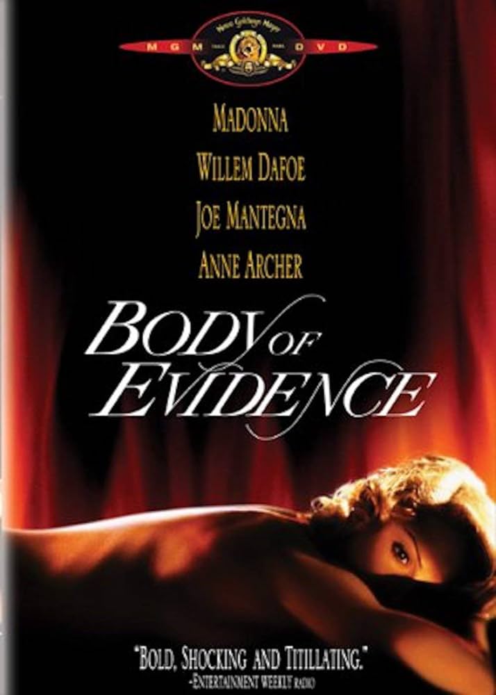 Body of Evidence (1993) Movie on DVD