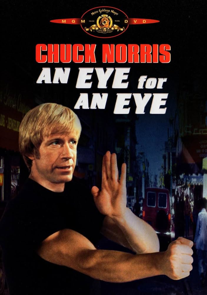 An Eye for an Eye Movie on DVD $9.99 Stars Chuck Norris