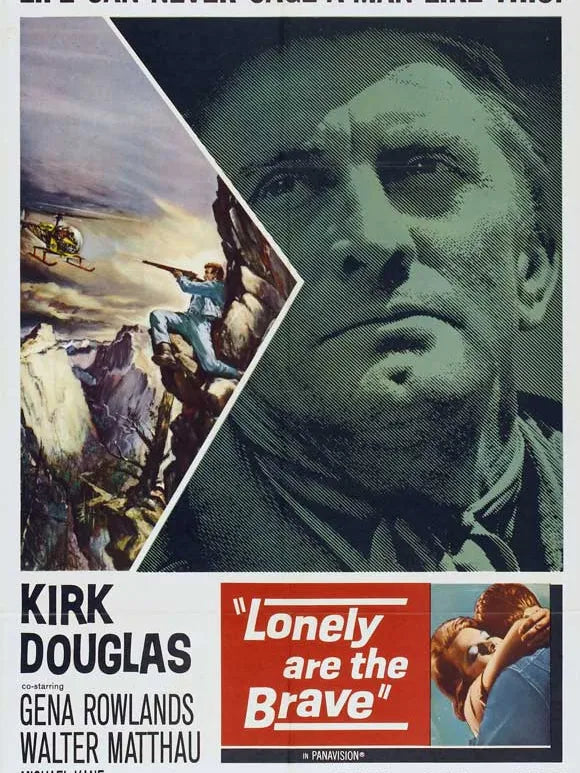 Lonely Are the Brave Movie on DVD (1962)
