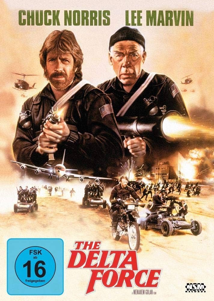 The Delta Force (1986) DVD Movie on DVD $9.99 Starring Chuck Norris