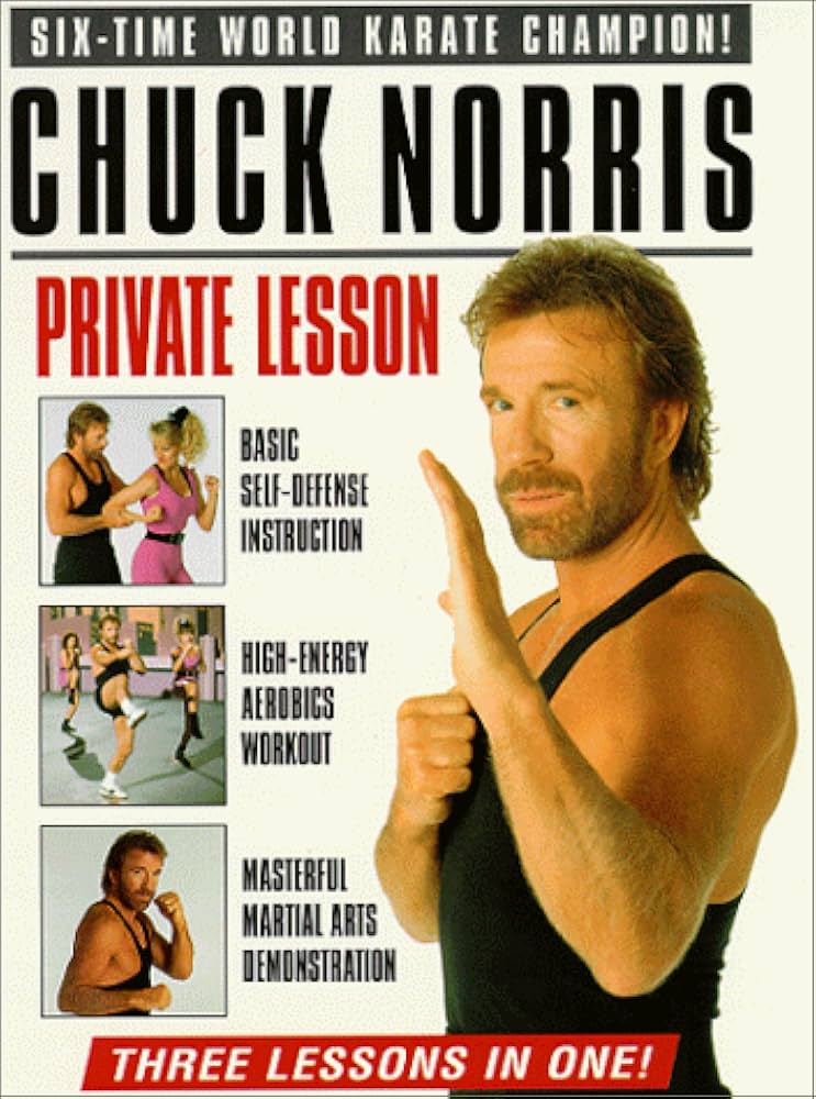 Chuck Norris: Private Lesson DVD Movie on DVD $9.99
