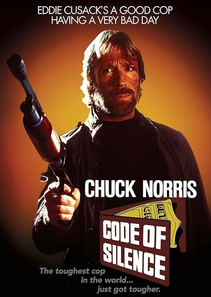 Code of Silence Movie on DVD $9.99 Stars Chuck Norris