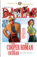 Dallas (1950) Movie on DVD $9.99