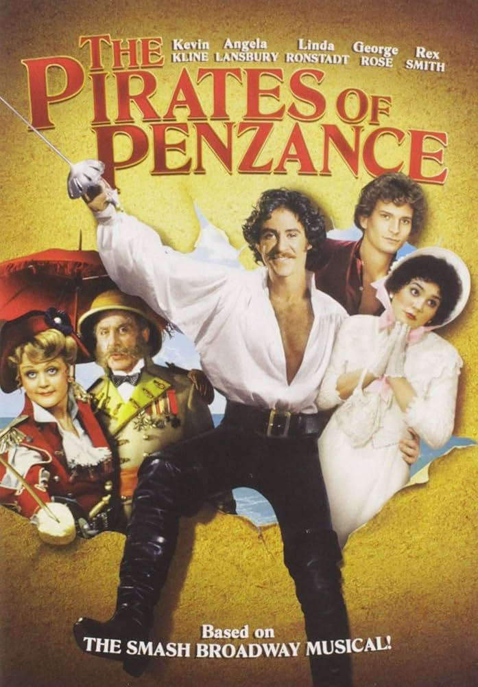 The Pirates of Penzance Movie on DVD (1983)