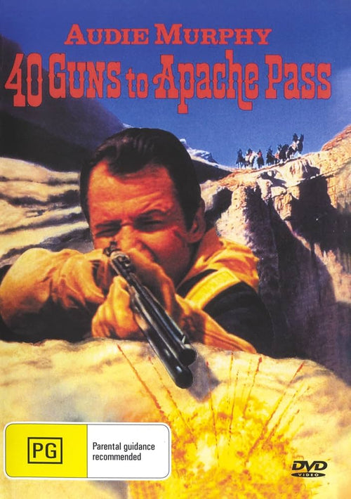 40 Guns to Apache Pass (1967) Movie on DVD $9.99
