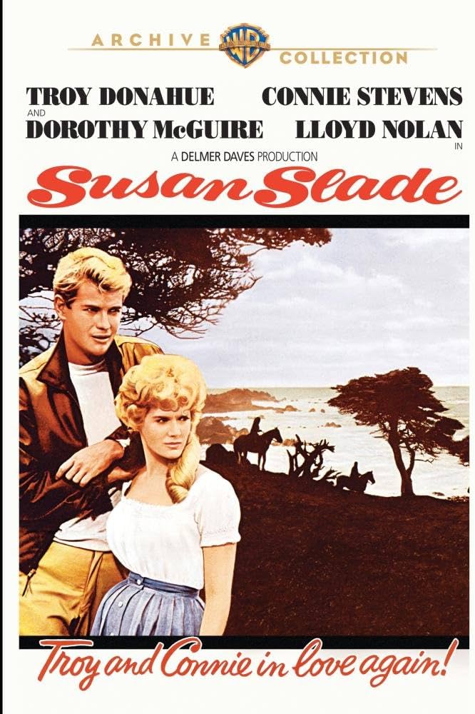 Susan Slade Movie on DVD (1961)
