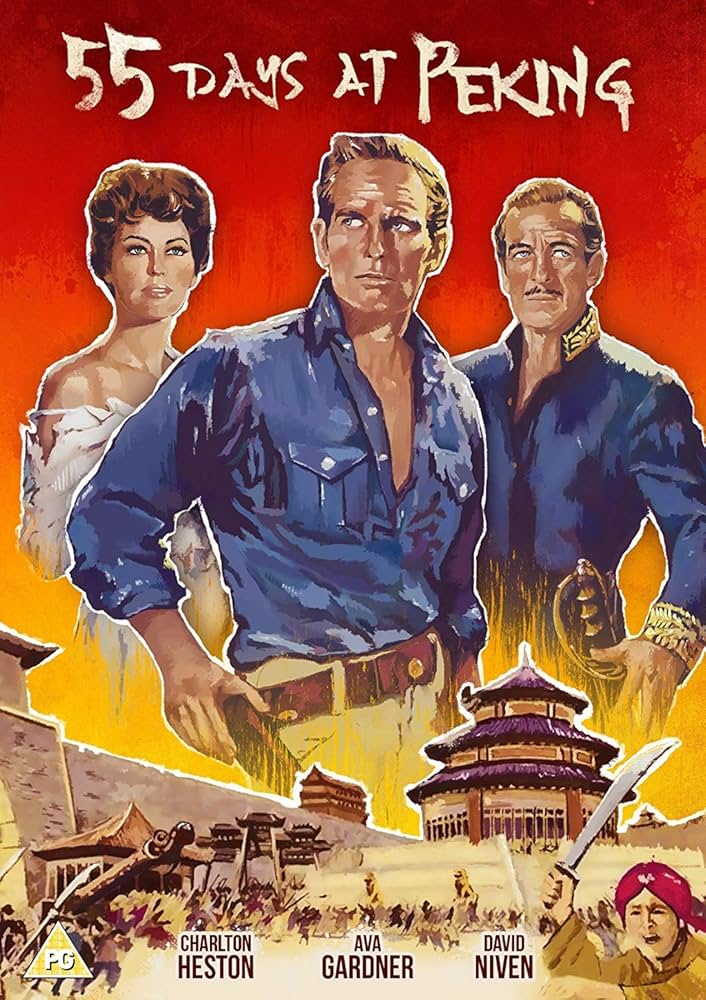 55 Days at Peking Movie on DVD $9.99