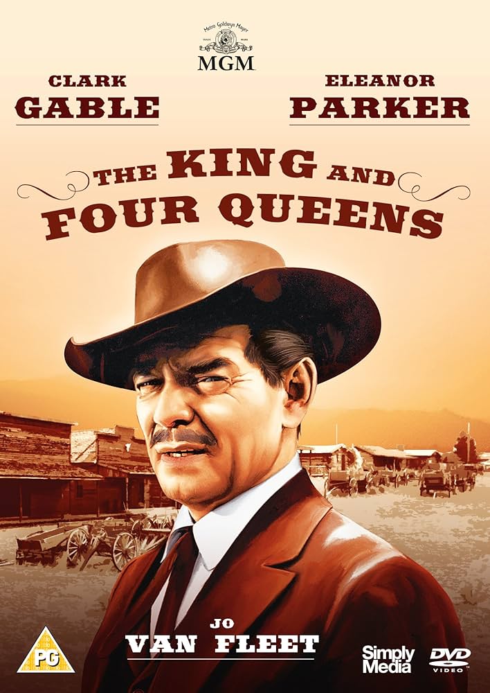 The King and Four Queens (1956) Movie on DVD $9.99