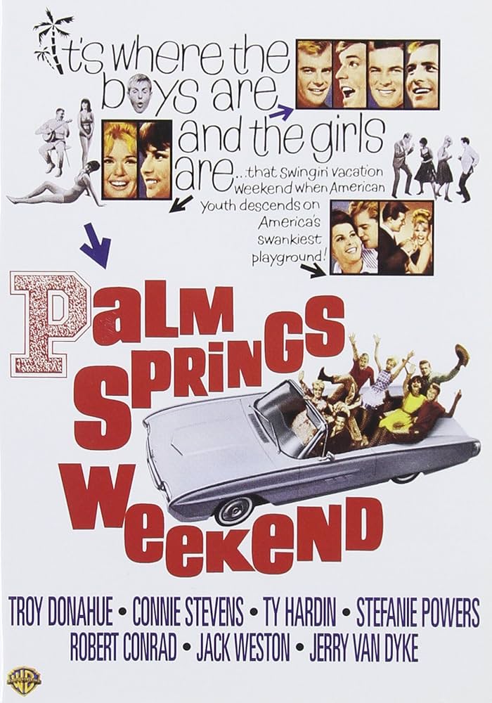 Palm Springs Weekend Movie on DVD (1964)