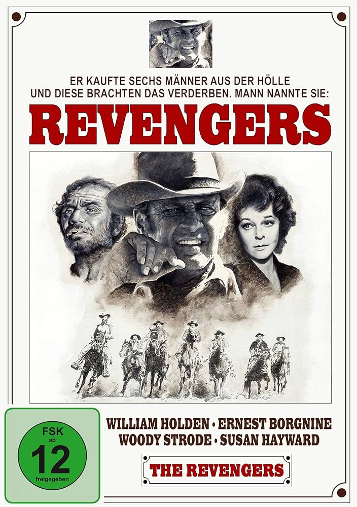 Revengers (1972) Movie on DVD $9.99