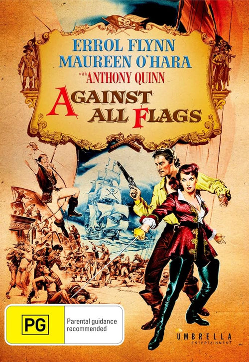 Against All Flags (1952) DVD Movie on DVD