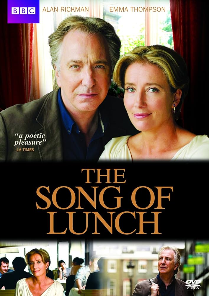 The Song of Lunch Movie on DVD $9.99