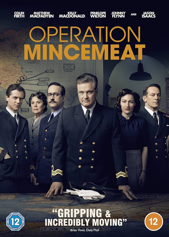 Operation Mincemeat Movie on DVD $9.99