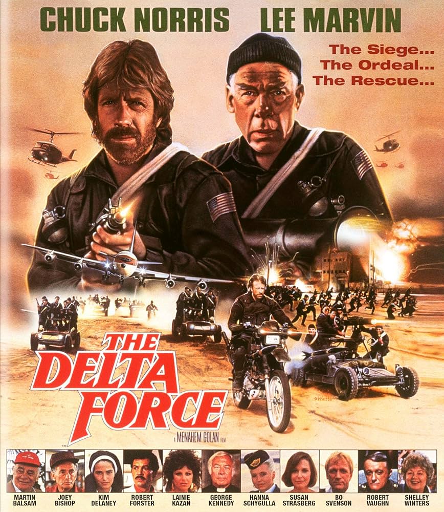 The Delta Force Movie on DVD $9.99 Stars Chuck Norris