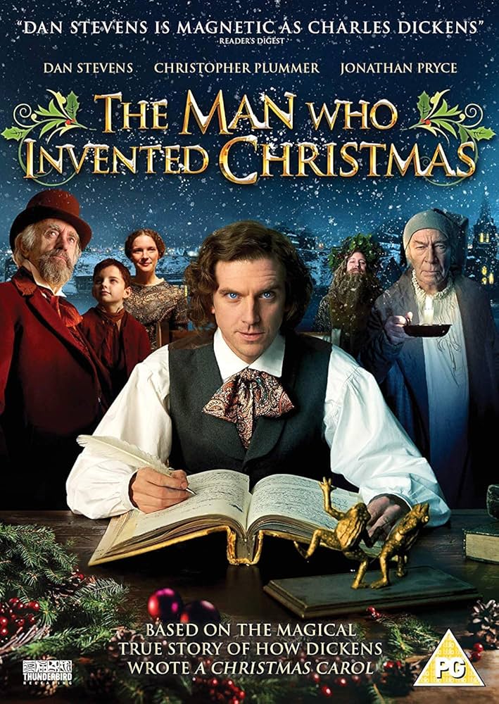 The Man Who Invented Christmas Movie on DVD (2017)