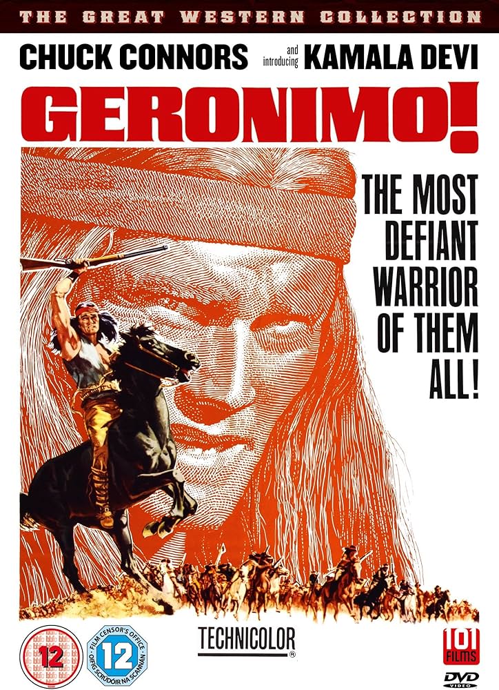 Geronimo 1962 Movie on DVD $9.99