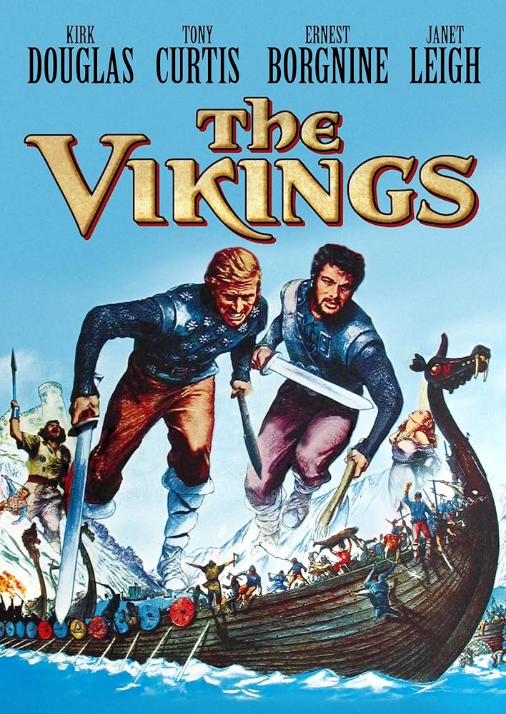 The Vikings Movie on DVD (1958)