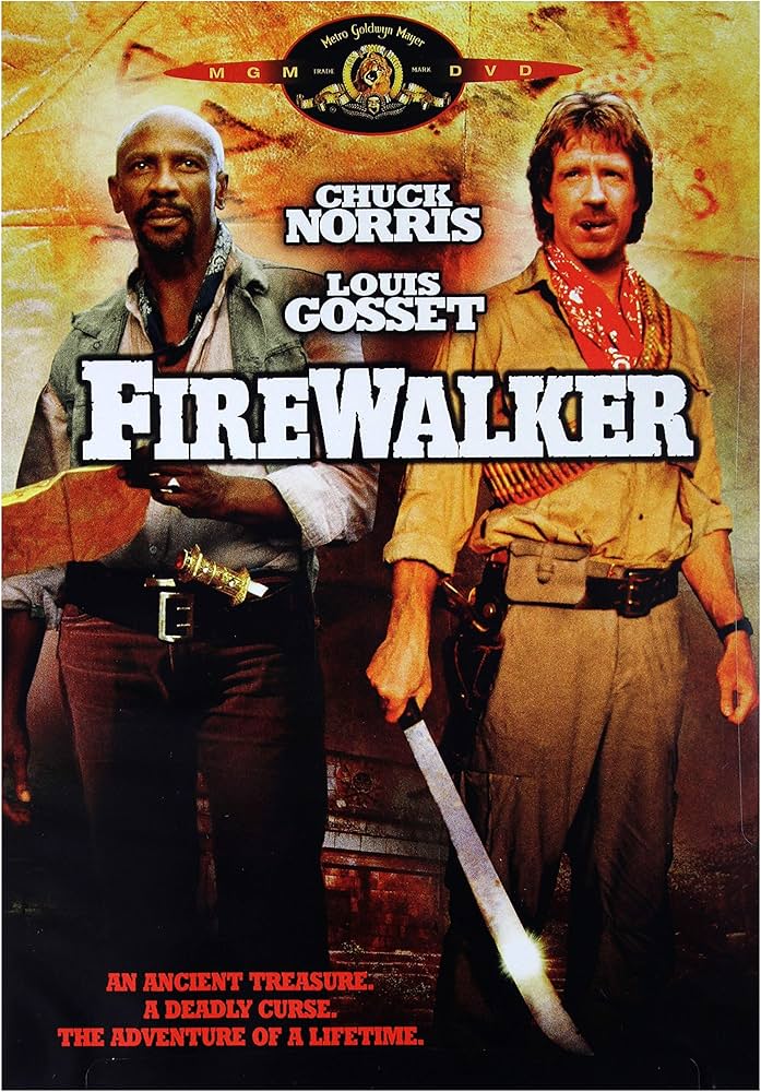 Firewalker Movie on DVD $9.99 Stars Chuck Norris