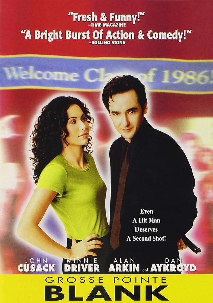 Grosse Pointe Blank Movie on DVD (1997)