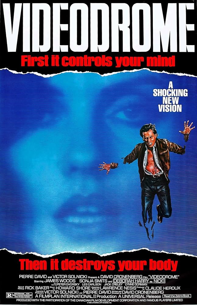 Videodrome Movie on DVD $9.99