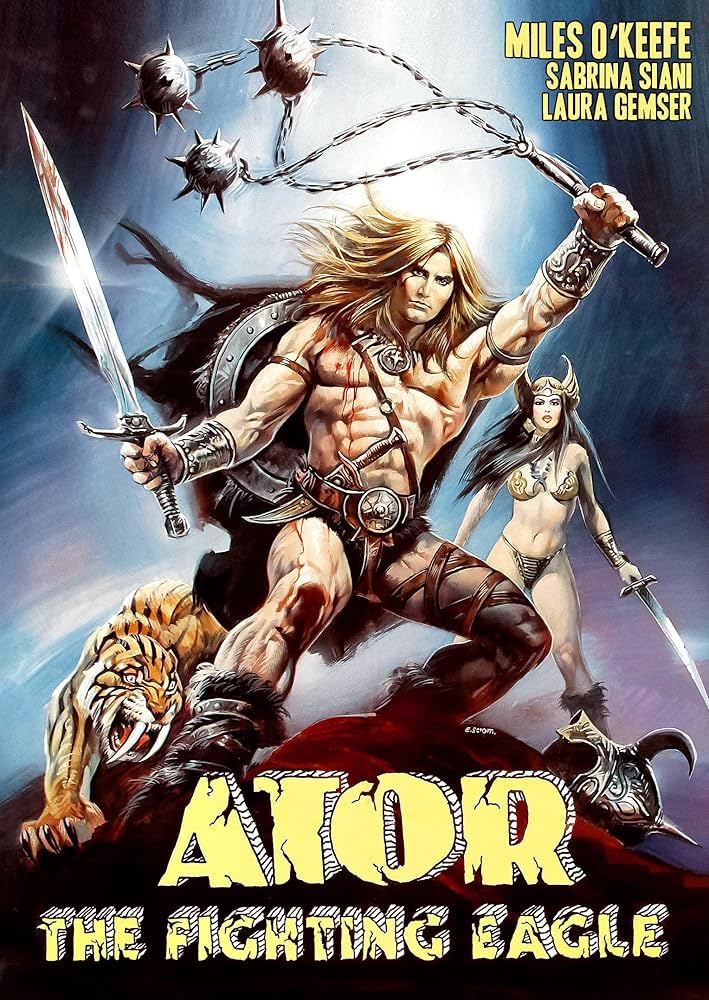 Ator The Fighting Eagle Movie on DVD (1982)