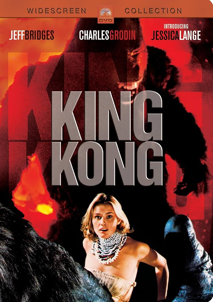 King Kong Movie on DVD (1976)