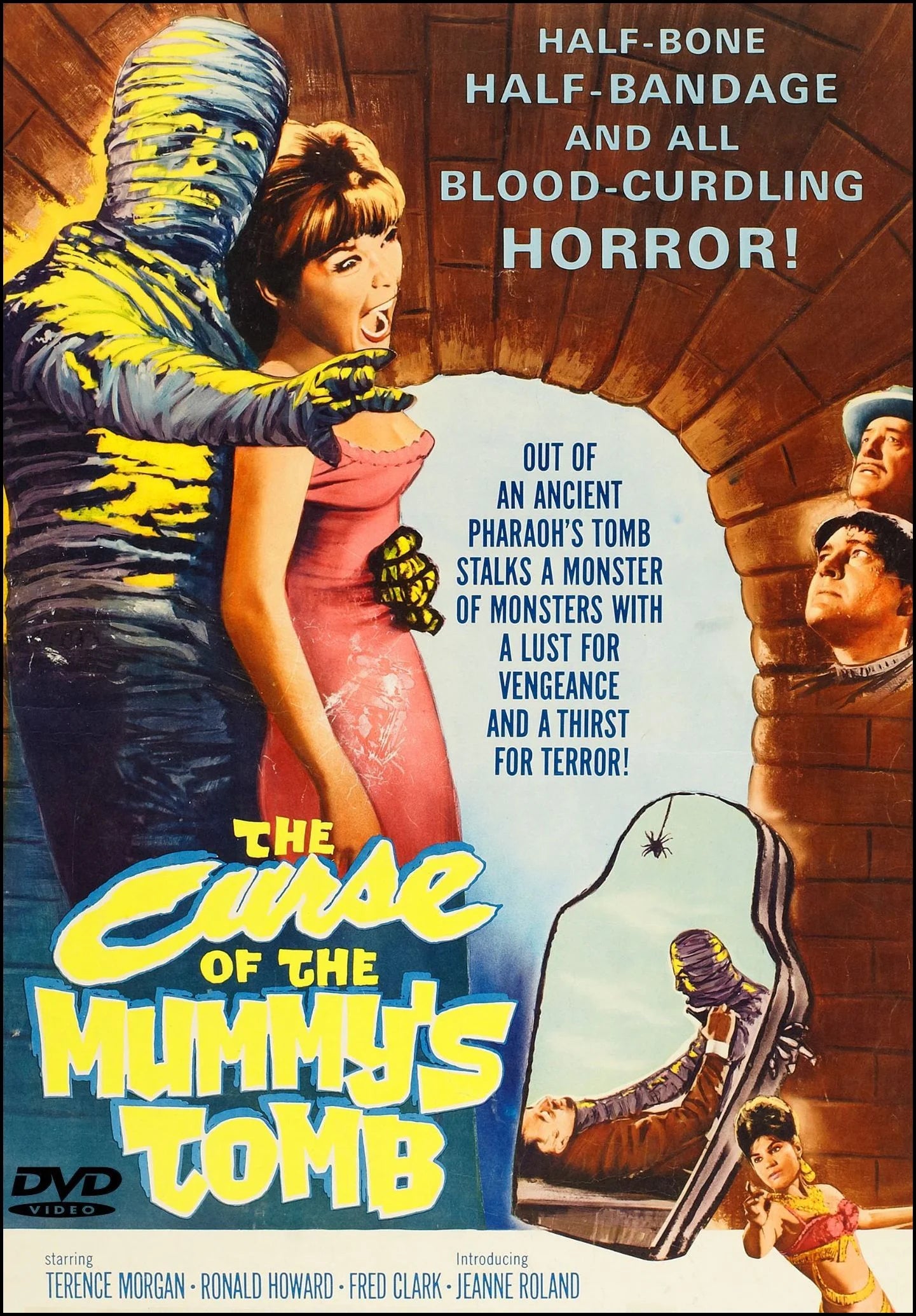 The Curse of the Mummys Tomb Movie on DVD (1964)