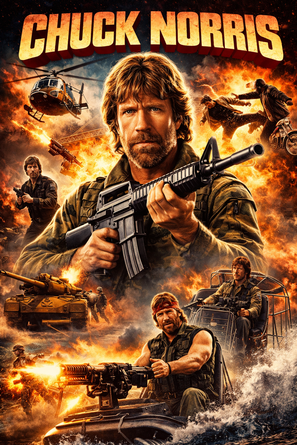 CHUCK NORRIS 80's Movie Collection 11 Set on DVD $69.99