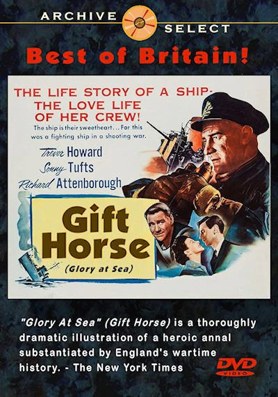Gift Horse Glory at Sea Movie on DVD (1952)