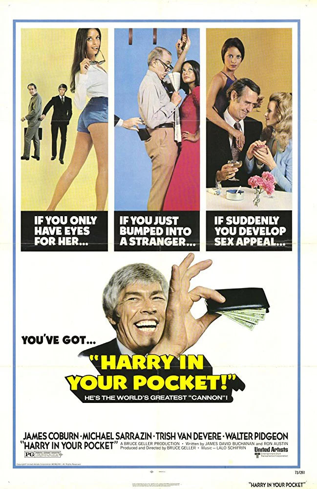 Harry in Your Pocket Movie on DVD (1973)