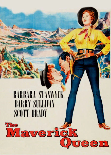 The Maverick Queen Movie on DVD (1956)