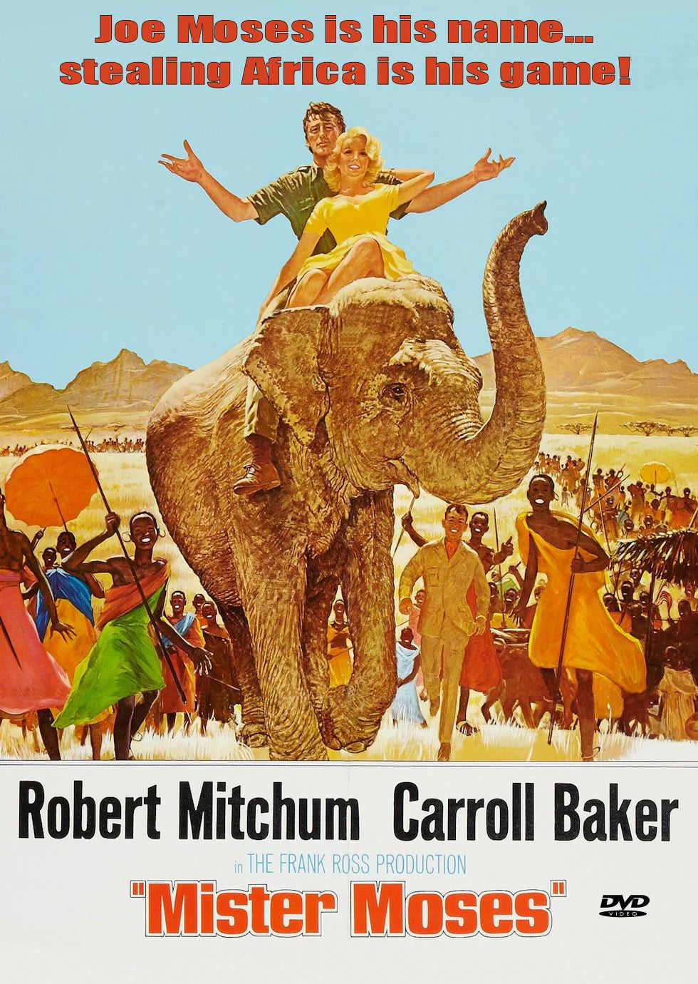 Mister Moses Movie on DVD (1965)