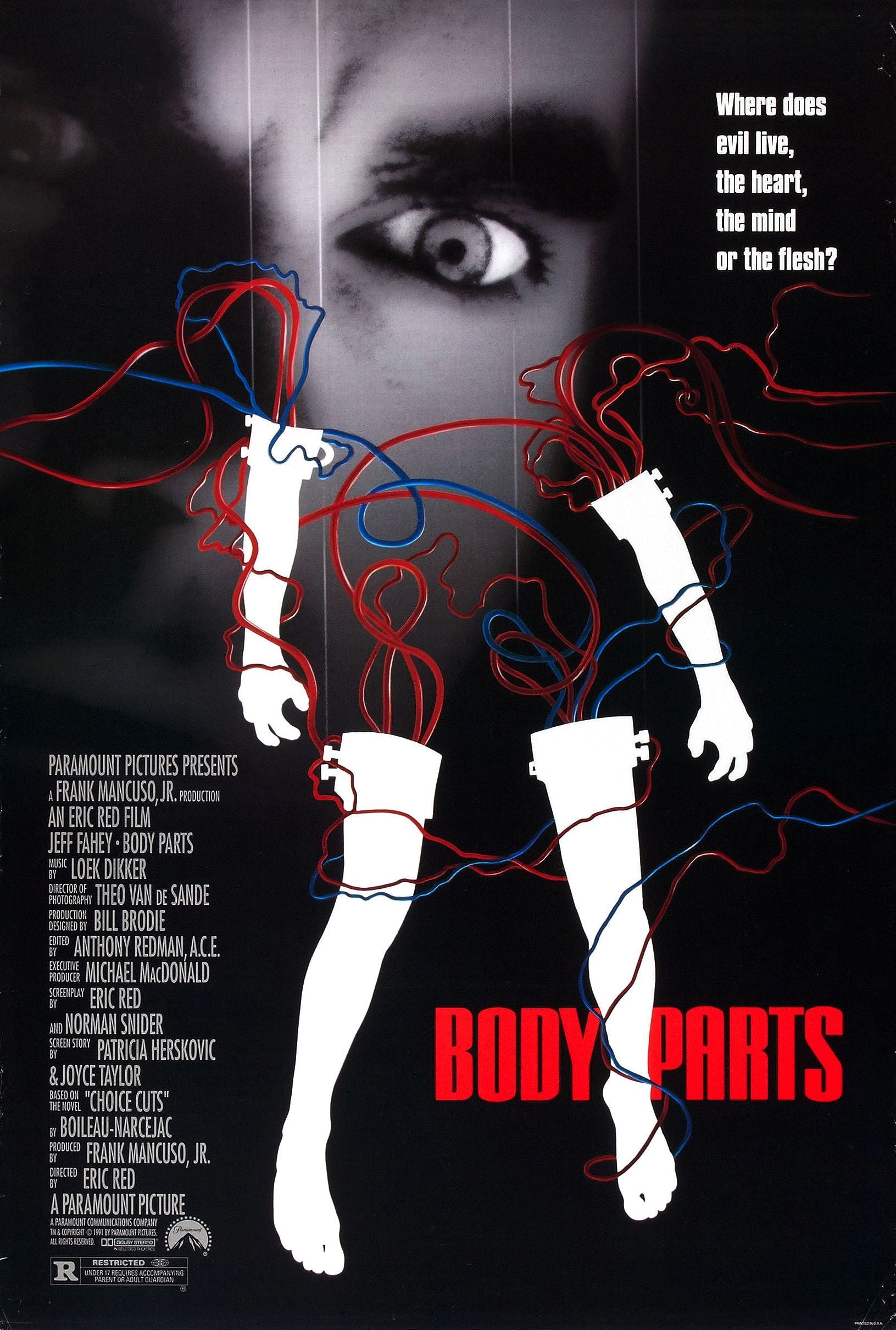 Body Parts Movie on DVD $9.99