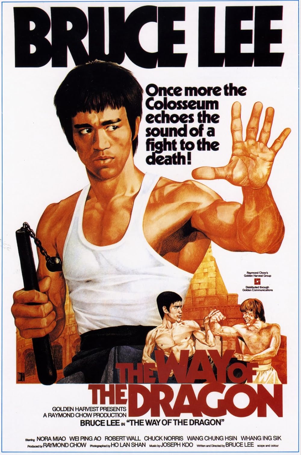 Way of the Dragon (1972) Movie on DVD $9.99 Stars Chuck Norris