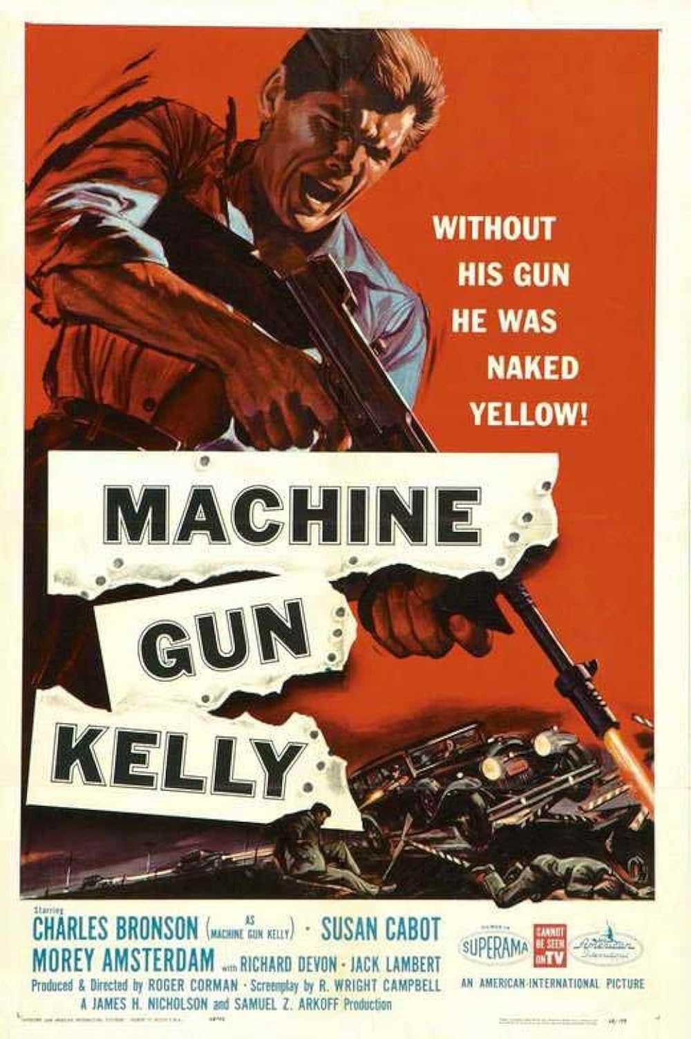 Machine Gun Kelly Movie on DVD (1958)