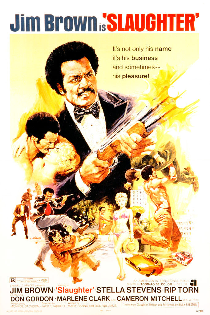 Slaughter Movie on DVD (1972)